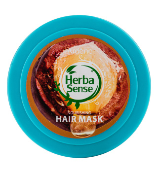 ماسک مو آردن مدل Herba Sense مناسب مو آسیب دیده و شکننده حجم 250 گرم