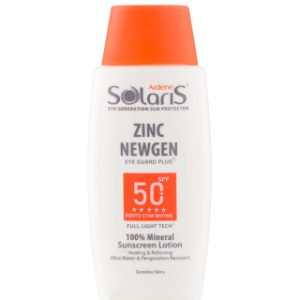 لوسیون ضد آفتاب فیزیکال آردن مدل Zinc Newgen با +SPF50 مناسب پوست حساس حجم 100 میلی لیتر