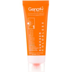 کرم ضد آفتاب بی رنگ ژنو بایوتیک با SPF50 مناسب پوست چرب و مختلط حجم 50 میلی لیتر