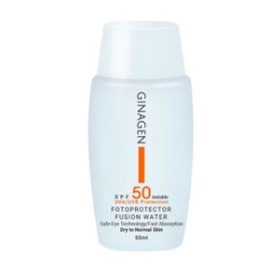 کرم ضد آفتاب رنگی ژیناژن مدل SPF50 شماره 01 مناسب پوست معمولی و خشک حجم 50 میلی لیتر