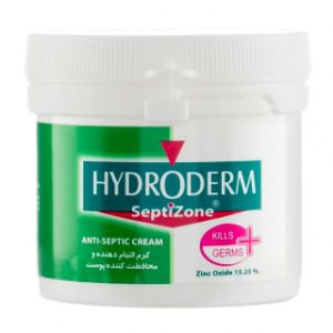 کرم سوختگی هیدرودرم مدل التیام دهنده و محافظت کننده پوست حجم 150 میلی لیتر
