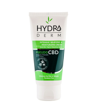 کرم مرطوب کننده قوی مناسب پوست بسیار خشک و حساس CBD حجم 50میل هیدرودرم