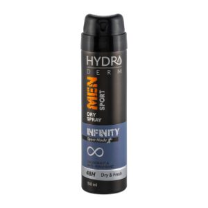 اسپری دئودورانت مردانه Men Infinity Sport Mode حجم 150میل هیدرودرم