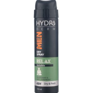 اسپری دئودورانت مردانه Men Relax Invisible حجم 150میل هیدرودرم