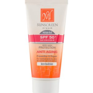 کرم ضد آفتاب بی رنگ مای با SPF50 مناسب پوست چرب و مختلط حجم 50 میلی لیتر