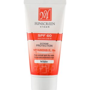 کرم ضد آفتاب مای مناسب پوست خشک و معمولی بی رنگ SPF60 حجم 50 میلی لیتر