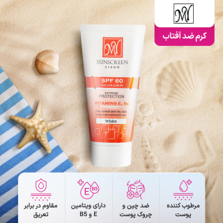 کرم ضد آفتاب مای مناسب پوست خشک و معمولی بی رنگ SPF60 حجم 50 میلی لیتر - تصویر 2