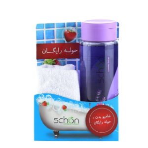 پک شامپو بدن اسطوخدوس همراه با حوله