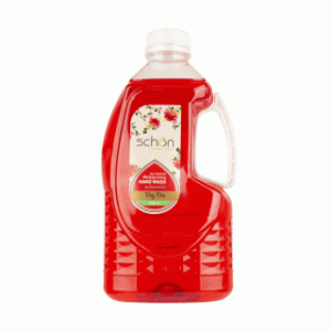مایع دستشویی شفاف قرمز رزی رز
