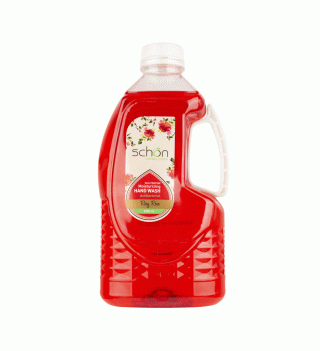 مایع دستشویی شفاف قرمز رزی رز