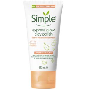ژل شستشو صورت مدل Express Glow حجم 150میل سیمپل