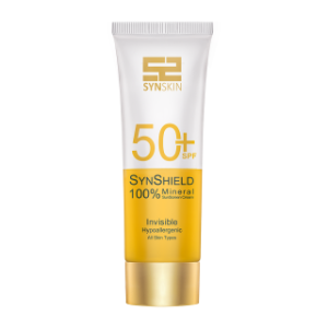 کرم ضد آفتاب بی رنگ مینرال ساین اسکین با SPF50 حجم 50 میلی لیتر