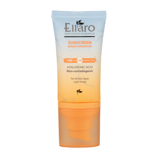 سرم ضد آفتاب رنگی الارو SPF50 مناسب