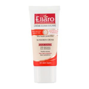 خرید کرم ضد آفتاب رنگی الارو SPF50 مناسب انواع پوست