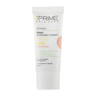 ضد آفتاب رنگی پرایم مدل Oil Free با SPF60