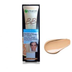 بی بی کرم رنگ متوسط SPF 20 مناسب پوست چرب و مختلط 40 میل ساخت ترکیه گارنیر