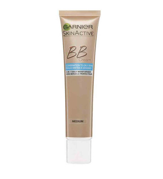بی بی کرم رنگ متوسط SPF 20 مناسب پوست چرب و مختلط 40 میل گارنیر