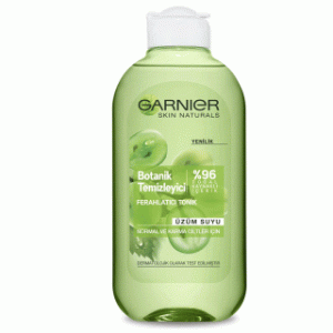 تونرگیاهی پاک کننده پوست صورت حاوی عصاره انگور مناسب پوست نرمال تا چرب حجم 200 میل گارنیر