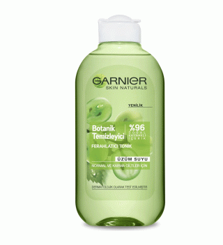 تونرگیاهی پاک کننده پوست صورت حاوی عصاره انگور مناسب پوست نرمال تا چرب حجم 200 میل گارنیر