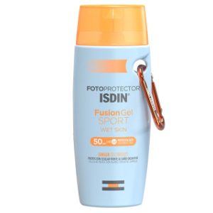 کرم ضد آفتاب بی رنگ ایزدین مدل Fusion Gel با SPF50 مناسب انواع پوست حجم 100 میلی لیتر