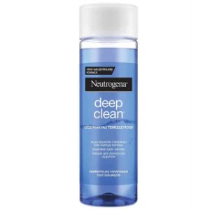 محلول آرایش پاک کن چشم دوفاز مدل deep clean حجم 125 میل نوتروژینا