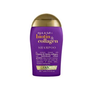 شامپو مو ا جی ایکس مدل Biotin and Collagen فاقد سولفات حجم 88 میلی لیتر