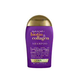 شامپو مو ا جی ایکس مدل Biotin and Collagen فاقد سولفات حجم 88 میلی لیتر