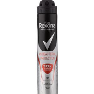 اسپری دئودورانت مردانه مدل Antibacterial 10x حجم 200 میل رکسونا