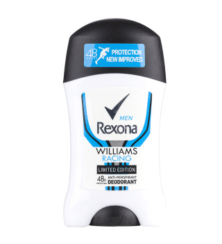 استیک دئودورانت مردانه رکسونا مدل Williams Racing وزن 50 گرم